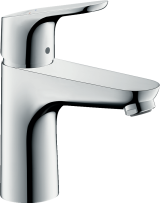 Смеситель для раковины hansgrohe Focus 100 со сливным гарнитуром 31607000, хром