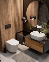 Комплект инсталляции GROHE 38811KF0-B/S с унитазом AQUAme AQM2001 и сиденьем с микролифтом (NW0171/S)