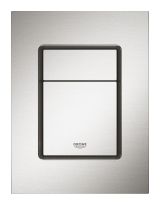 Панель смыва для унитаза GROHE Skate Cosmopolitan S, 3 режима, суперсталь (37535DC0)