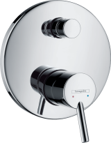 Внешняя часть смесителя для ванны hansgrohe Talis S скрытого монтажа 32475000, хром