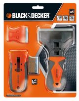 Набор из 4-х скребков BLACK+DECKER BDHT0-28101