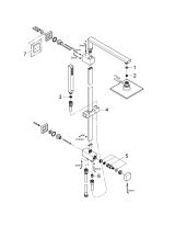 Душевая система GROHE Euphoria Cube System 150 с переключателем потоков, хром (27696000)