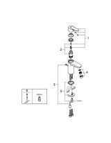 Смеситель для раковины GROHE BauEdge, S-size, хром (23329000)