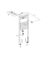 Система инсталляции для литой раковины и смесителя GROHE Rapid SL (38544000)