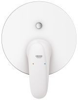 Внешняя часть смесителя для ванны GROHE Eurostyle Solid, белая луна (24047LS3)