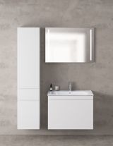 Зеркало с подсветкой Geberit Option basic 90 см, белый, 500.589.00.1