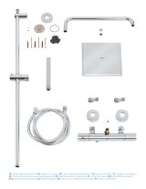 Душевая система GROHE Euphoria System 230 с термостатом для душа, хром (26187000)