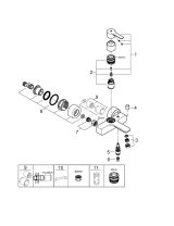 Смеситель для ванны GROHE Lineare, хром (33849001)