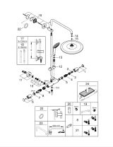 Душевая система GROHE Euphoria System 310 с термостатом для душа, хром (26075001)