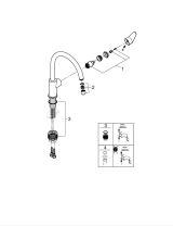 Смеситель для кухни GROHE BauCurve, хром (31231001)