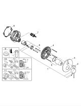 Внешняя часть смесителя для ванны GROHE Essence с переключателем на 3 положения, хром (24092001)