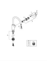 Смеситель для кухни GROHE Concetto, хром (32661003)