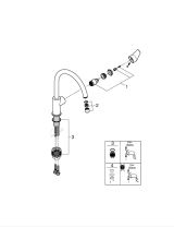 Смеситель для кухни GROHE BauEdge, хром (31233001)