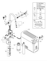 Смеситель для кухни GROHE Blue Home с системой фильтрации, охлаждения и газирования воды, Wi-Fi, хром (31541000)