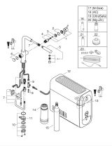 Смеситель для кухонной мойки GROHE Blue Home с системой фильтрации, охлаждения и газирования воды, Wi-Fi, суперсталь (31539DC0)
