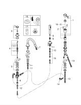 Смеситель для ванны GROHE Grandera на 4 отверстия, хром (19936000)