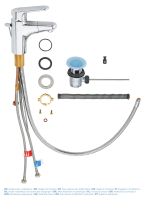 Смеситель для раковины GROHE Europlus, S-size, хром (33155002)