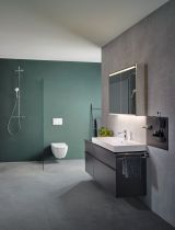 Зеркальный шкаф Geberit Option 75 см, хром, 500.205.00.1