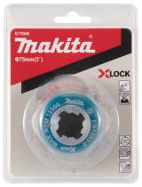 Щетка проволочная чашечная Makita X-lock (d75 мм, толщина проволоки 0, 3 мм, гофрированная, нержавейка), D-73346
