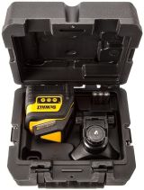 Лазерный нивелир DEWALT DW0811, на батарейках, красный луч, 30 м, в кейсе (DW0811-XJ)