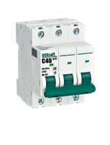 Автоматический выключатель DEKraft 3P 40А, B ВА-103 6 кА, 12245DEK