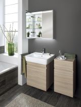 Зеркальный шкаф Geberit Option 75 см, хром, 500.205.00.1