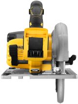 Аккумуляторная дисковая пила DEWALT DCS572P1T, 18 В, 184 мм, 5500 об/мин, с АКБ 5 Ач и ЗУ, в кейсе TSTAK (DCS572P1NT-XJ)