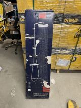 Душевая система GROHE Tempesta System 250 с термостатом для душа, матовый чёрный (266702431/U), уцененный товар