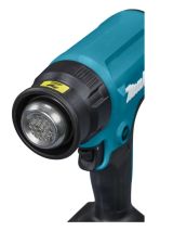 Аккумуляторный тепловой пистолет (фен) Makita LXT 18В, 1 режим, 550°, АКБ 5.0 Ач, З/У, кейс MakPac, DHG181RT1J