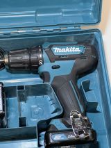 Аккумуляторная дрель-шуруповерт Makita DF333DWAE, 12 В, 1700 об/мин, с 2 АКБ 2 Ач и ЗУ, в кейсе (УЦЕНЕННЫЙ ТОВАР) (DF333DWAE/BU)