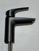 Смеситель для раковины GROHE Eurosmart, S-size, матовый чёрный (324672433/U), уцененный товар