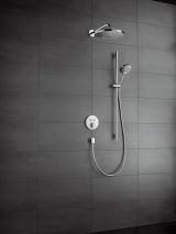 Внешняя часть смесителя для душа hansgrohe ShowerSelect S скрытого монтажа на 2 потребителя 15748000, хром