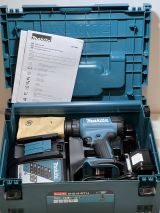 Аккумуляторный тепловой пистолет (фен) Makita LXT 18В, 1 режим, 550°, АКБ 5.0 Ач, З/У, кейс MakPac (УЦЕНЕННЫЙ ТОВАР) DHG181RT1J