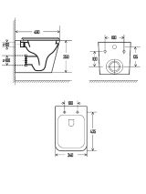 Комплект инсталляции GROHE 38811KF0-B/S с унитазом AQUAme AQM2004 и сиденьем с микролифтом (NW0174/S)