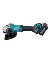 Аккумуляторная угловая шлифмашина Makita GA038GT201, 40 В, 230 мм, 6600 об/мин, с 2 АКБ 5 Ач и ЗУ, в кейсе