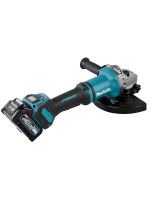 Аккумуляторная угловая шлифмашина Makita GA038GT201, 40 В, 230 мм, 6600 об/мин, с 2 АКБ 5 Ач и ЗУ, в кейсе