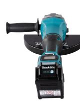 Аккумуляторная угловая шлифмашина Makita GA038GT201, 40 В, 230 мм, 6600 об/мин, с 2 АКБ 5 Ач и ЗУ, в кейсе