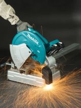 Аккумуляторная отрезная пила Makita DLW140Z, 2х18 В, 355 мм, 3800 об/мин