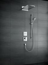 Душевой гарнитур hansgrohe Raindance Select S 120 3jet со штангой 90 см и мыльницей 26631000, хром