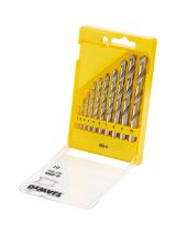 Набор сверл DEWALT DT5921-QZ по металлу, 1-10 мм, 10 шт. (DT5921-QZ)