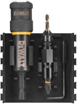 Набор пилотных сверл, зенкеров и бит DEWALT DT70779T, с механизмом быстрой смены, 24 шт., в кейсе (DT70779T-QZ)