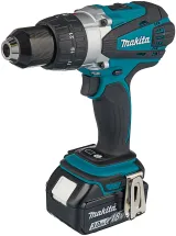 Аккумуляторная дрель-шуруповерт Makita DDF458RFE, 18 В, 2000 об/мин, с 2 АКБ 3 Ач и ЗУ, в кейсе