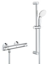 Термостат для душа GROHE Grohtherm 500 с душевым гарнитуром, хром (34796000)