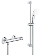 Термостат для душа GROHE Grohtherm 500 с душевым гарнитуром, хром (34796001)