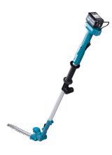 Набор: аккумуляторный штанговый кусторез Makita UN460WDWA c АКБ и ЗУ + аккумуляторный воздуходув Makita UB101DZ