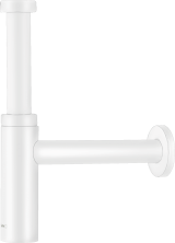 Сифон для раковины hansgrohe Flowstar S дизайнерский 52105700, матовый белый