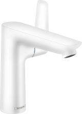Смеситель для раковины hansgrohe Talis E 150, со сливным гарнитуром 71754700, матовый белый