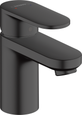 Смеситель для раковины hansgrohe Vernis Blend 70, со сливным гарнитуром 71550670, матовый черный