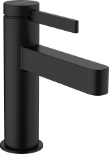 Кран для холодной воды hansgrohe Finoris 100, без сливного гарнитура 76013670, матовый черный