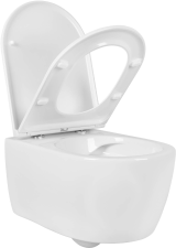 Унитаз Aquatek ЕВРОПА подвесной с сиденьем с микролифтом, белый AQ1106-00